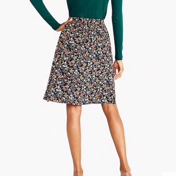 J. Crew Mercantile Printed Floral Skirt - Picture 3 of 10